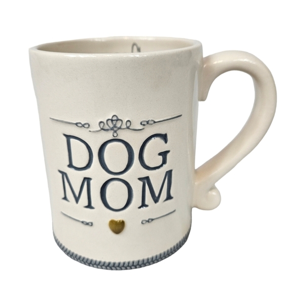 Grasslands Road Dog Mom Cream & Light Blue Coffee Mug Tea Cup‎  P63 - Picture 2 of 12